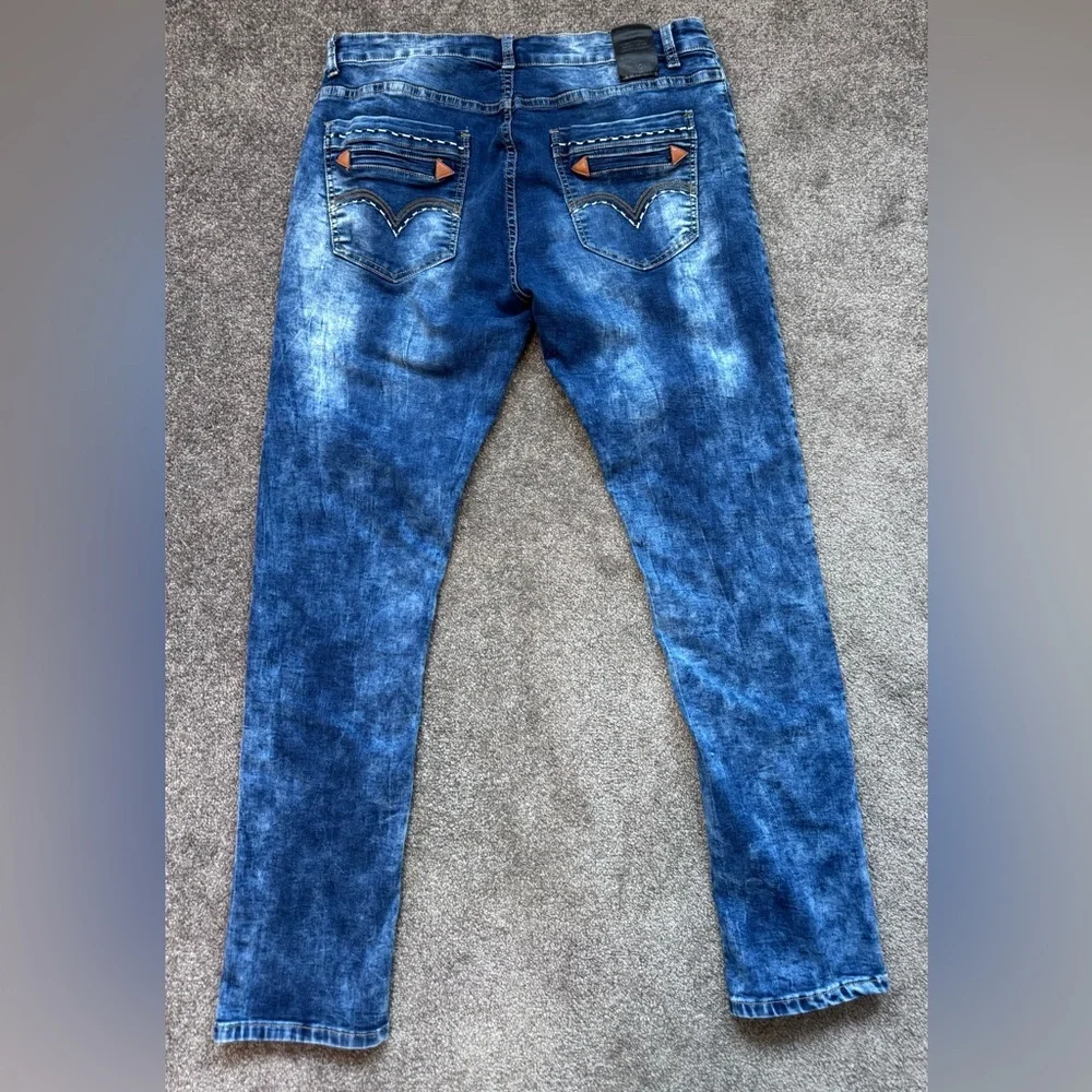Redemption Men's Blue Denim Jeans